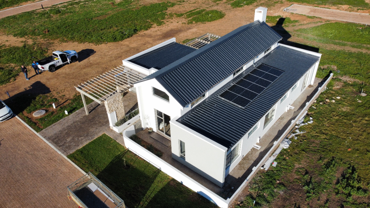 A damp-proofing solution used on exterior Cape Town house walls to block moisture and extend durability.